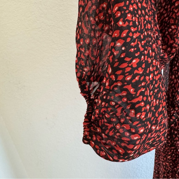 ☀️NEW☀️ Mango Ditsy Print Dress - Picture 10 of 14